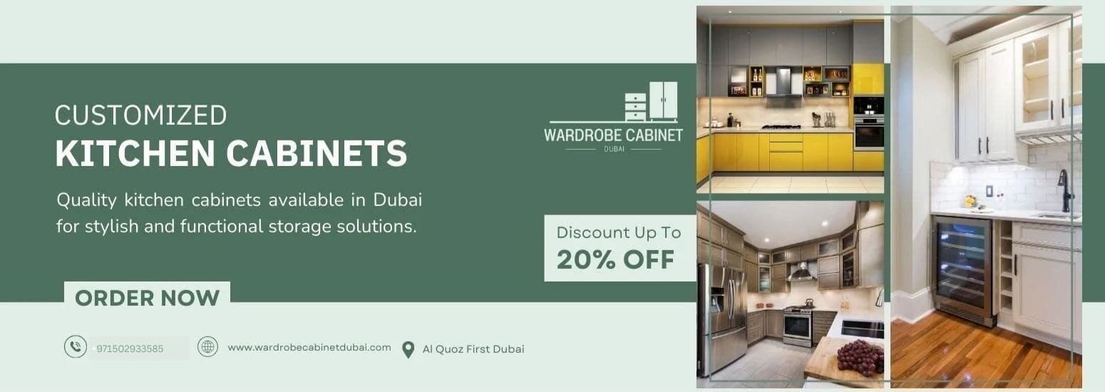 Customized Kitchen Cabinet Dubai