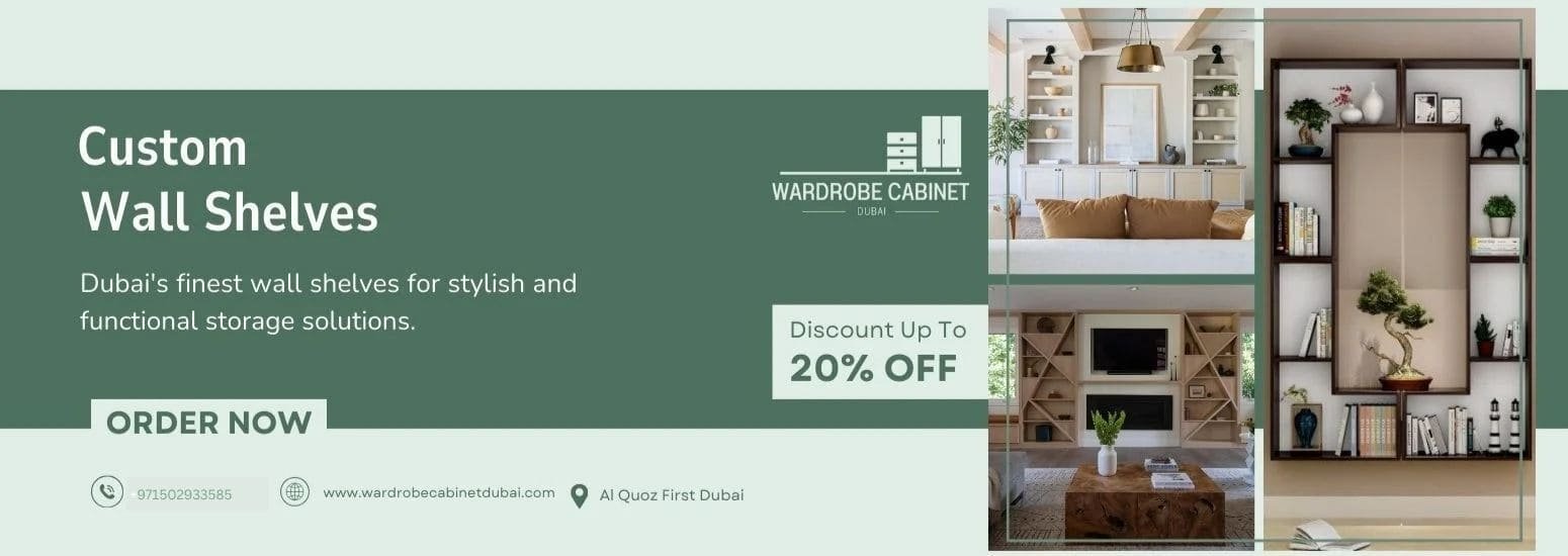 Customized Wall Shelves Dubai